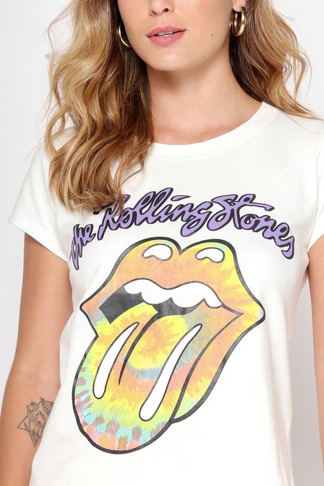T-shirt-com-estampa-the-rolling-stones-colorido