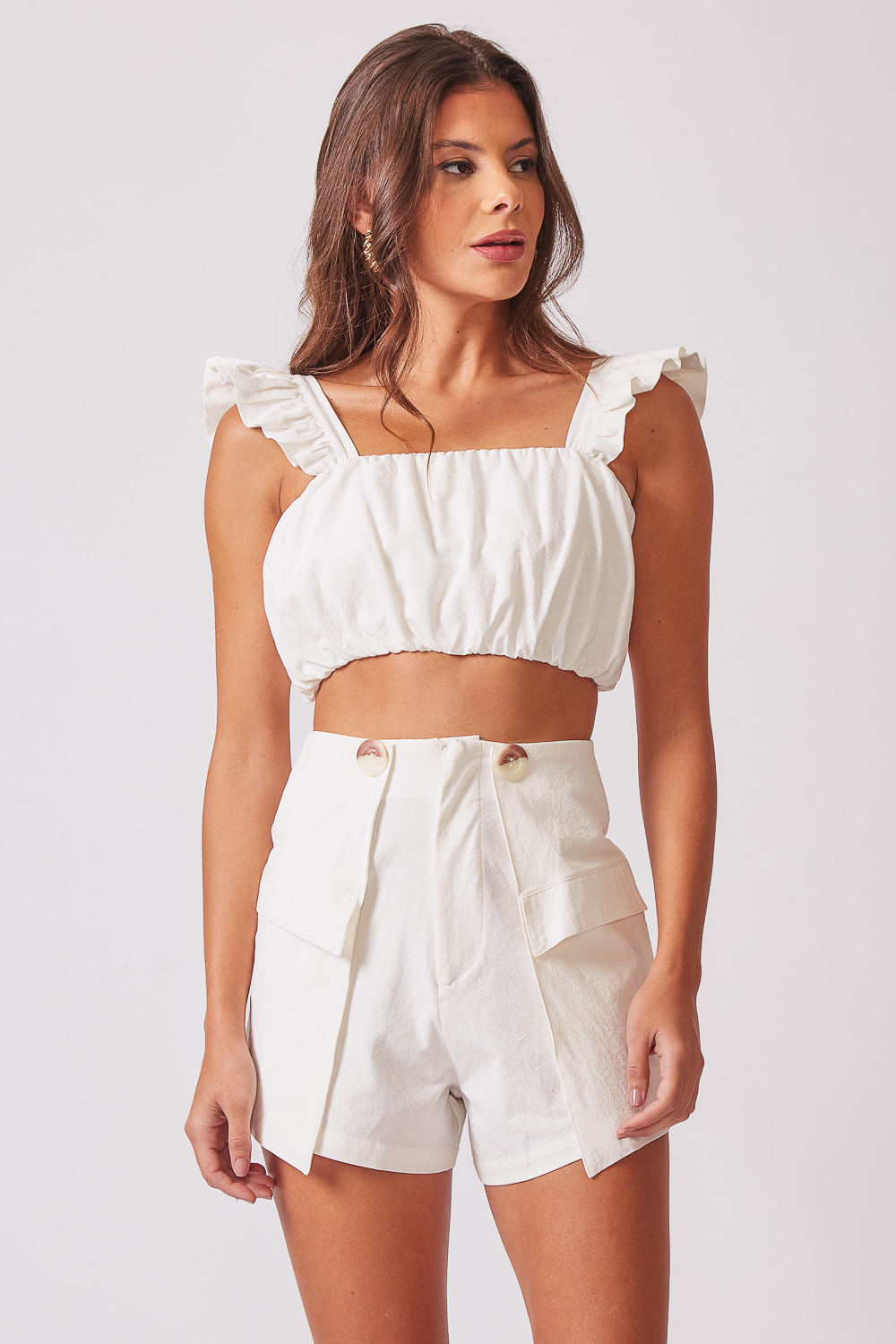 Cropped-bufante-com-alca-babados-OFF-WHITE