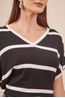 BLUSA-TRICOT-AMPLA-GOLA-V-PRETA-COM-LISTRA-BRANCA-13.jpg