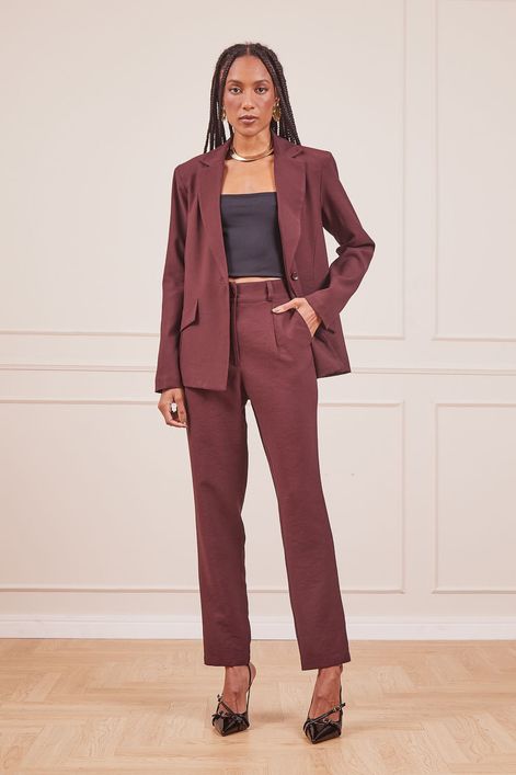CALCA-E-BLAZER-MARROM