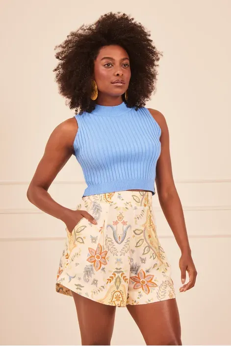 SHORT-EM-VISCOSE