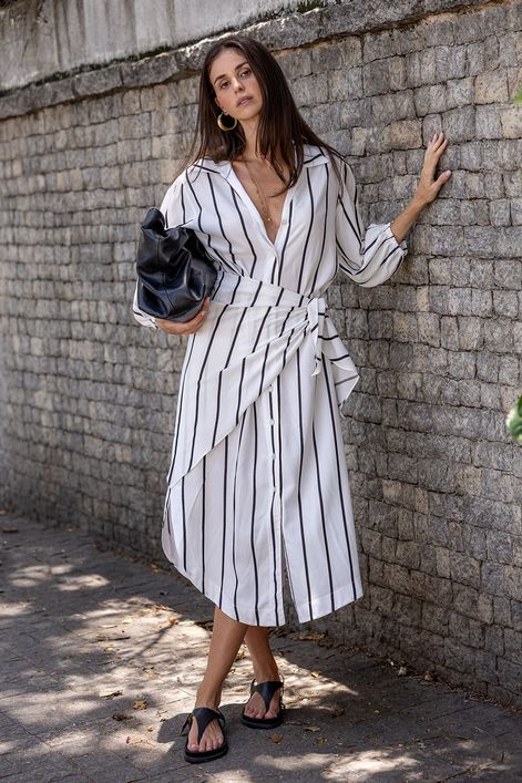 Chemise-Listrada-com-Lenco