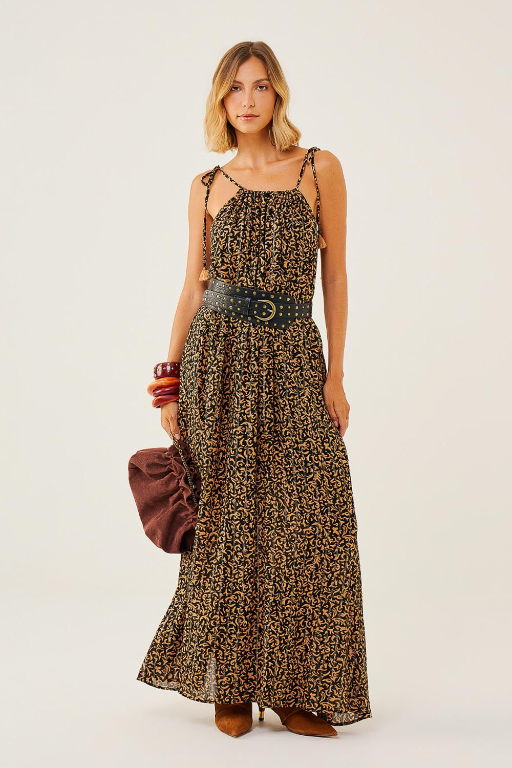 Vestido-Longo-em-Lurex-com-Alcas-de-Amarracao