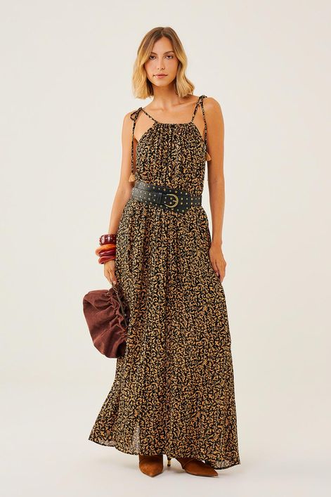 Vestido-Longo-em-Lurex-com-Alcas-de-Amarracao