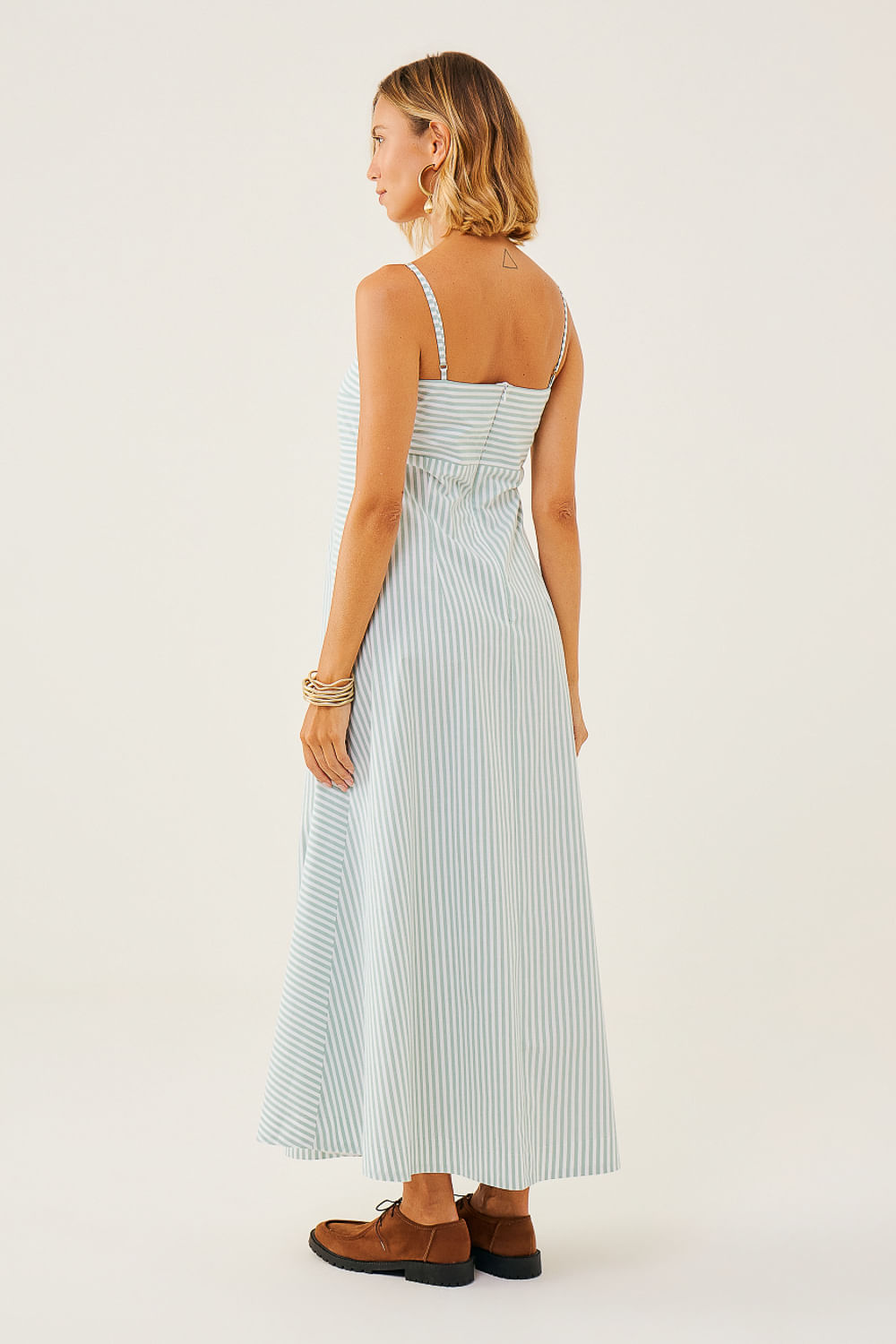 Vestido-Longo-Listrado-com-Alca-Fina