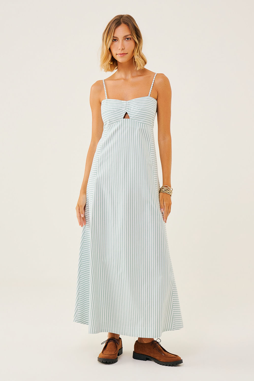 Vestido-Longo-Listrado-com-Alca-Fina