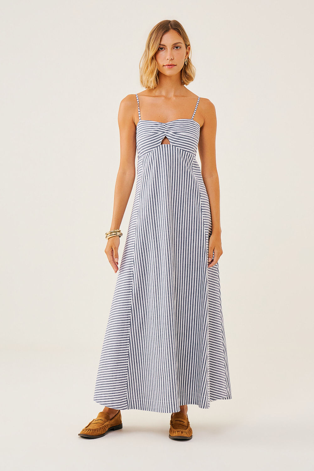 Vestido-Longo-Listrado-com-Alca-Fina