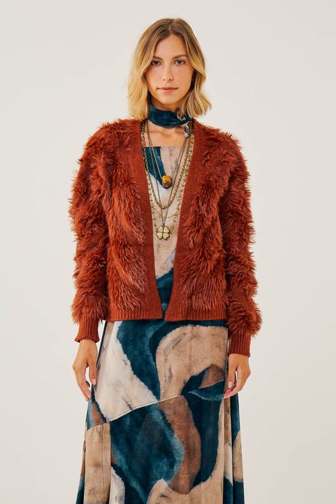 Cardigan-Peludinho