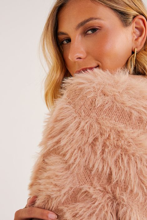 Cardigan-Peludinho