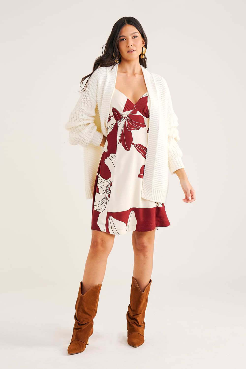 Vestido-Mini-em-Viscose-Maquinetada