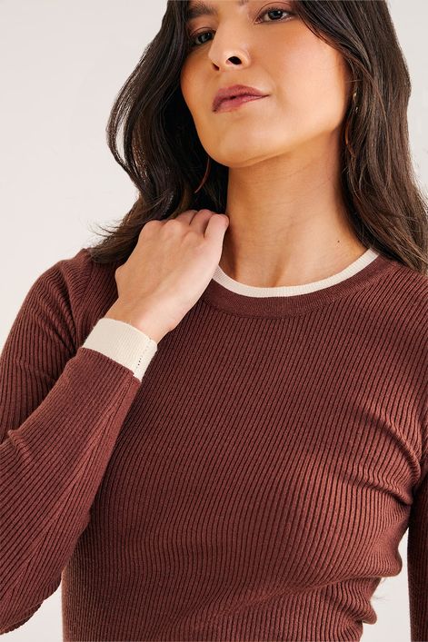Blusa-em-Tricot-com-barra-Contrastante