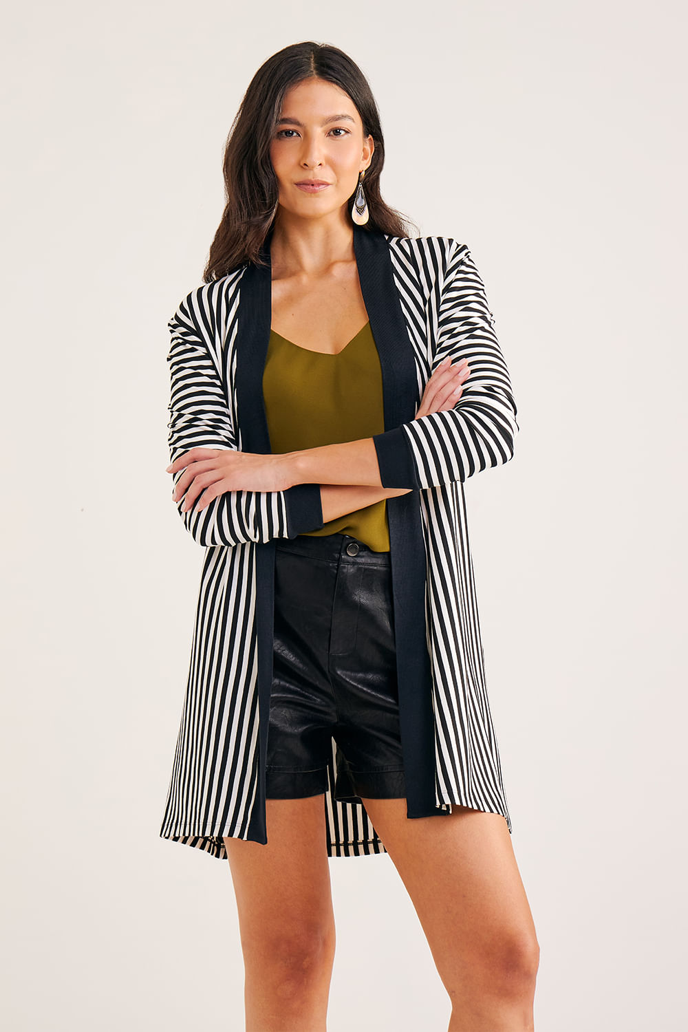 Cardigan-Listra-Alongado