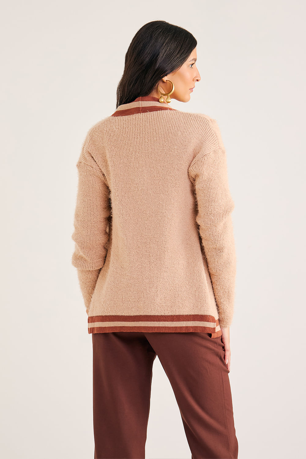 Cardigan-de-Pelinho-Detalhe-Listra