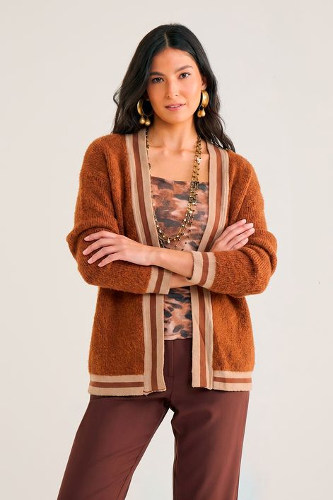 Cardigan-de-Pelinho-Detalhe-Listra